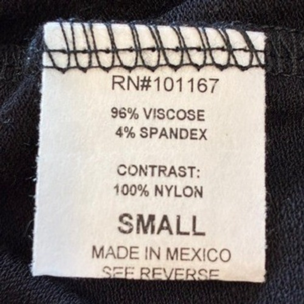 Kim & Cami Embroidered Mesh Sleeve Cardigan Women Small Black New Floral V-Neck - Picture 6 of 7